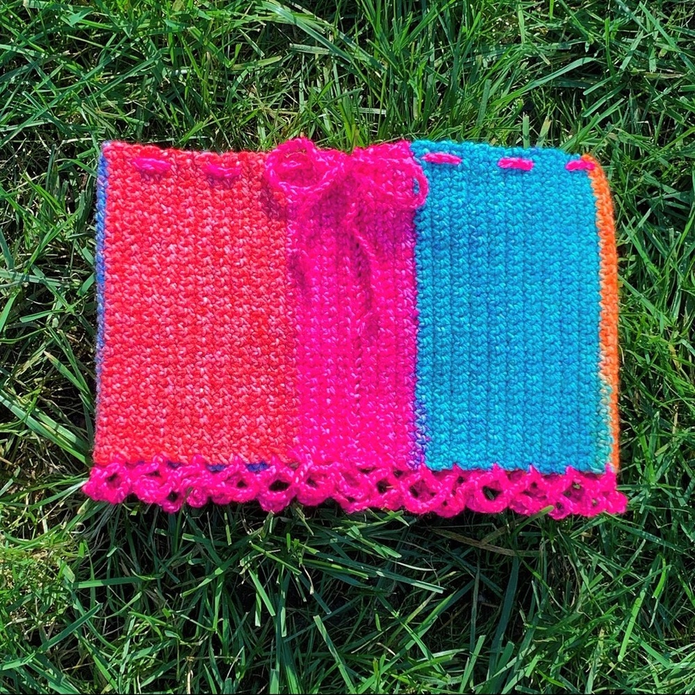 Strapless Crochet Cinch Top